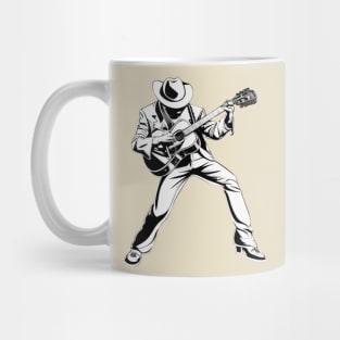 Dwight Yoakam Playing Guitar Mug